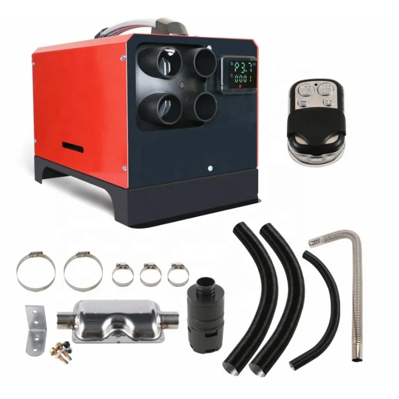 Dc 12V 24V Ac 220V Portable All In One Night Parking Air Heater For Caravan Campervan Rv Motorhome Tank Heater
