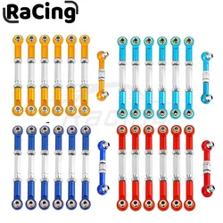 Metal Allloy Turnbuckles Camber Link Rod Linkage Set For Traxxas Slash 4X4 VXL 2WD Rustler Stampede Hoss 1/10 RC Car Upgrade
