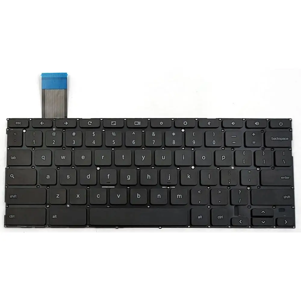 New US Laptop Keyboard for Asus Chromebook C201 C201P C201PA C202 C202S C202SA Series AE0Q3U00010 NSK-UZ3SQ 9Z.NBLSQ.301