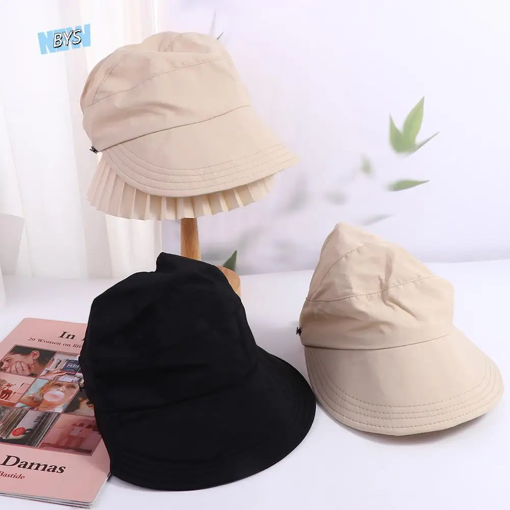 

Casual For Girls Cotton Peaked Cap Empty Top Cap Sunscreen Cap Baseball Cap Fisherman Hat Sun Hat Korean Style Cap Visors Cap