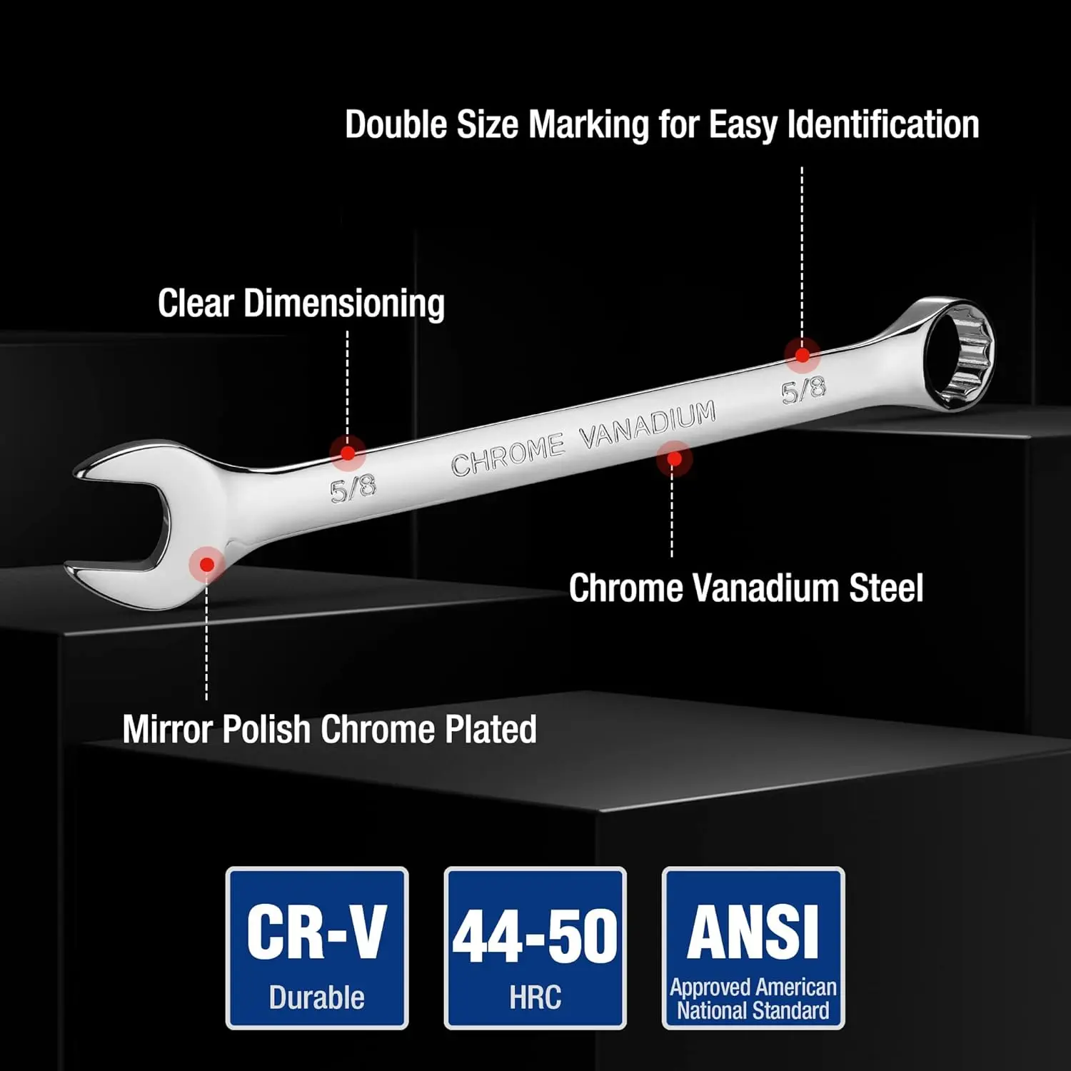 Imagem -05 - Sae e Metric Combination Wrench Grupo Chaveiras Padrão Stubby 20 Pcs 12 Pcs 32 Pcs