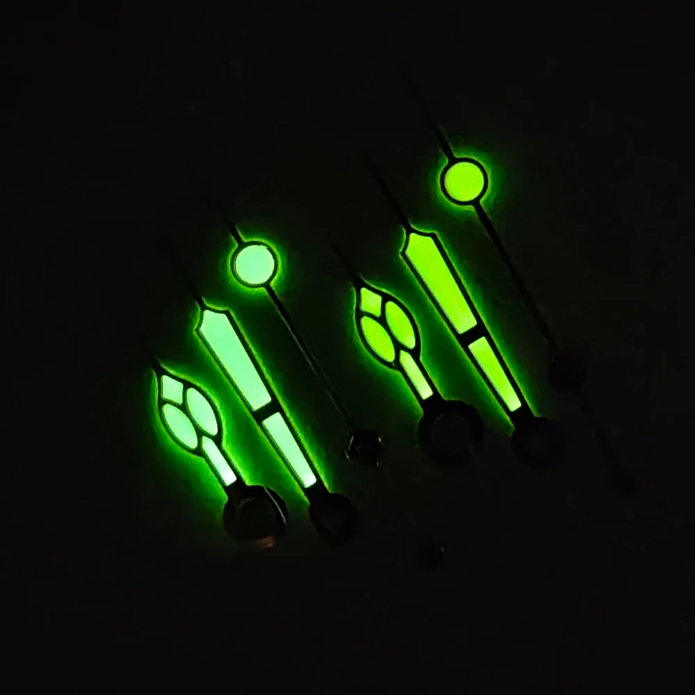 NH35 Hands High Quality Seconds hand watch hands green luminous hands watch watch accessories For NH35/NH36/4R/7S Movement