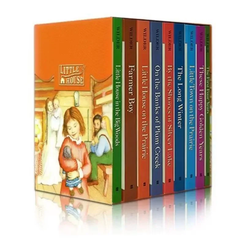 

9 Books English The Complete Little House Children's Early Education Enlightenment Education Books books