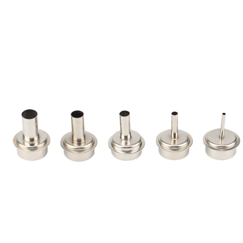 5Pcs Hot Nozzle 3/5/8/10/12Mm Mm Hot Air Nozzle For QUICK 861DW Soldering Station Replaceable Nozzle Parts