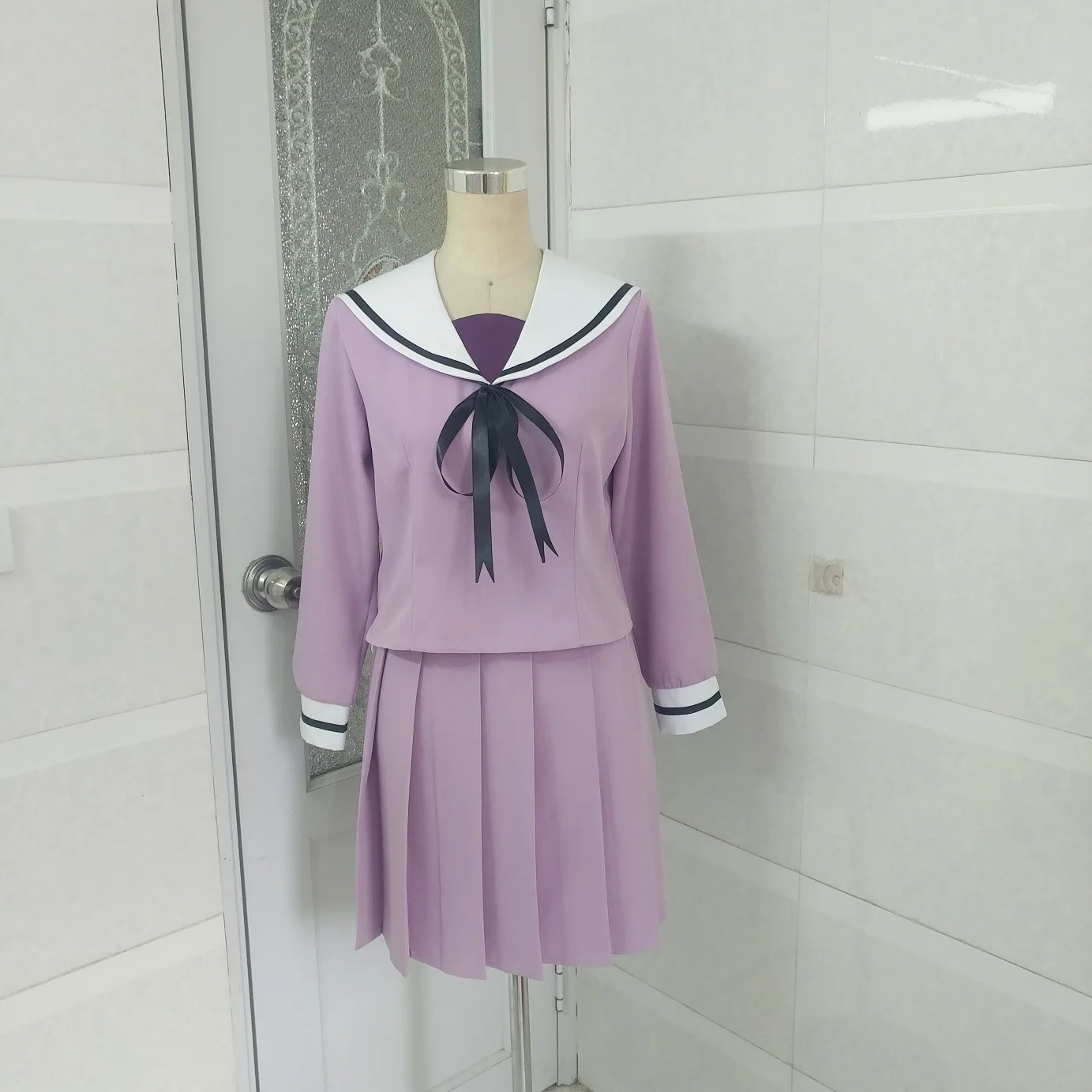 Iki Hiyori Sailor Cosplay Costumes Uniform Custom Size