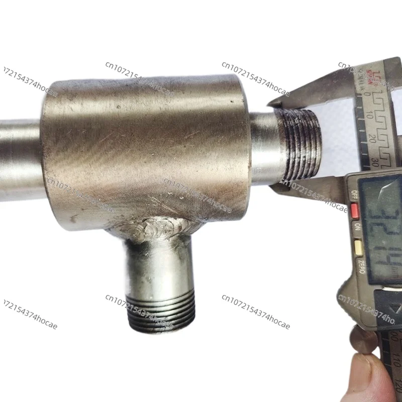 1PCS Water Drilling Rig Drilling Rig Water Injector Water Jacket Drilling Hole Carbon Steel Pressurized Flow Increasing Drill