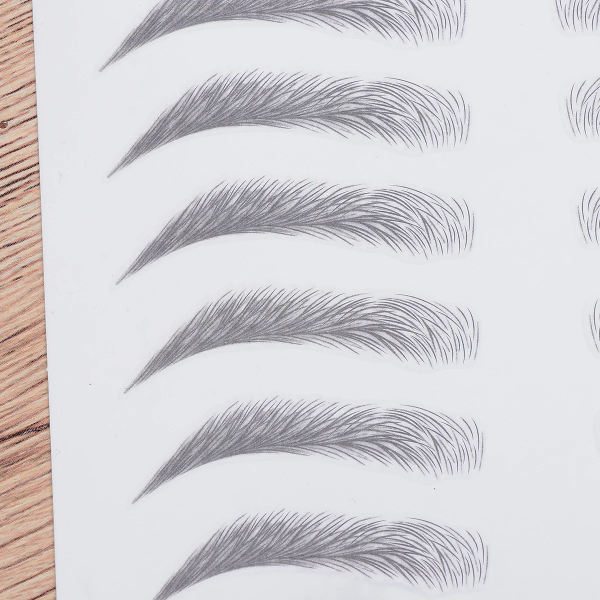 2 stuks wenkbrauwstickers kunstmatige wenkbrauwtransferkit wenkbrauwen trimgereedschap stencils voor mannen vrouwen tijdelijk gemakkelijk te gebruiken lang