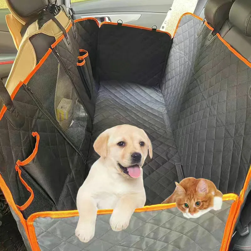 

Pet-Specific Rear Car Seat Cushion for Dogs-Waterproof&Stain-Resistant,Universal Fit for Cars, Ideal Dog Pad&Kennel Alternative