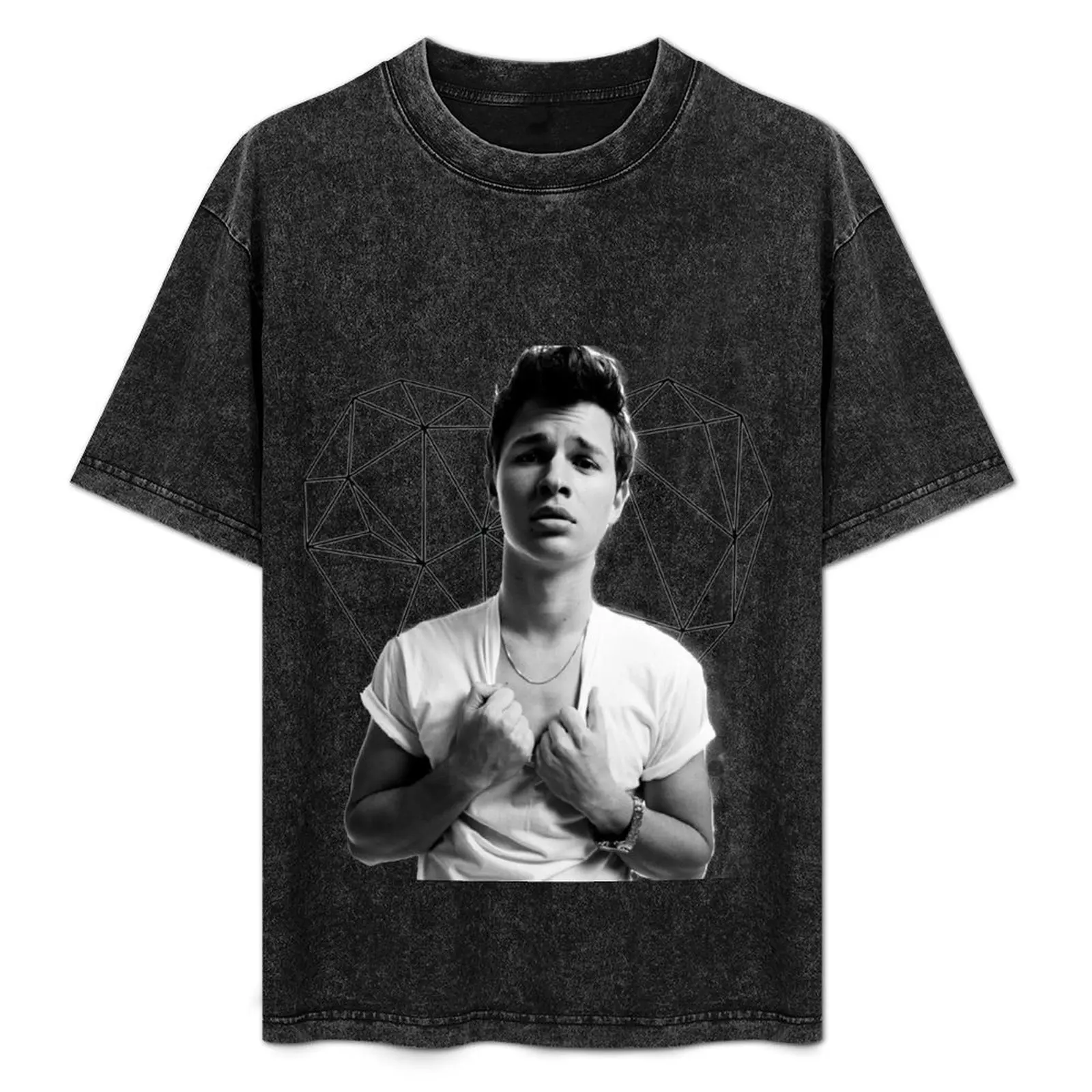 

Ansel Elgort T-Shirt Work Style Casual T-Shirt