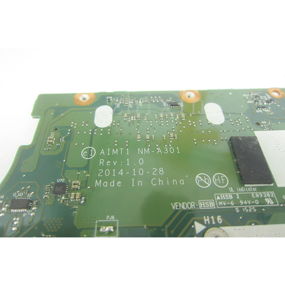 

YOURUI For Lenovo Thinkpad T450S Laptop Motherboard with I5-5300U/I7-5600U CPU 4GB RAM 00HT748 AIMT1 NM-A301 Mainboard