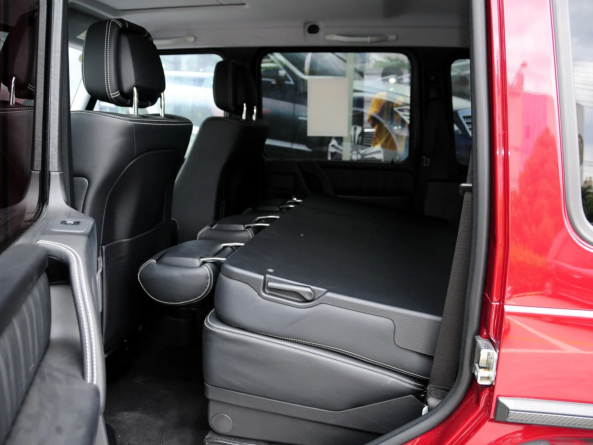 Spezieller Autositzbezug für Mercedes Benz G-Klasse G55 2009 2010 2011 2012, PU-Leder Sitzkissen-Schutz, Autositzbezüge – Detail 6