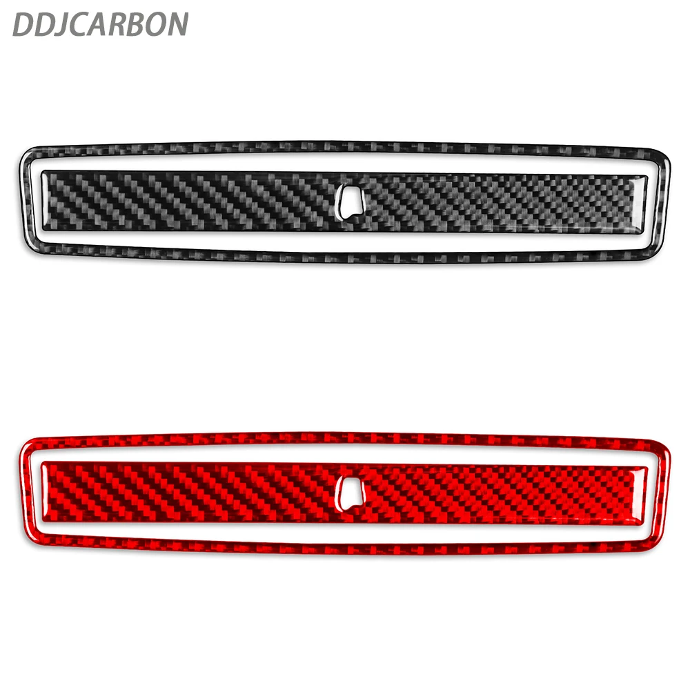 

For Benz B Class W245 2005-2011 Carbon Fiber Back Row Cup Holder Frame Trim Cover Car Interior Accessoriers Decoration Sticker