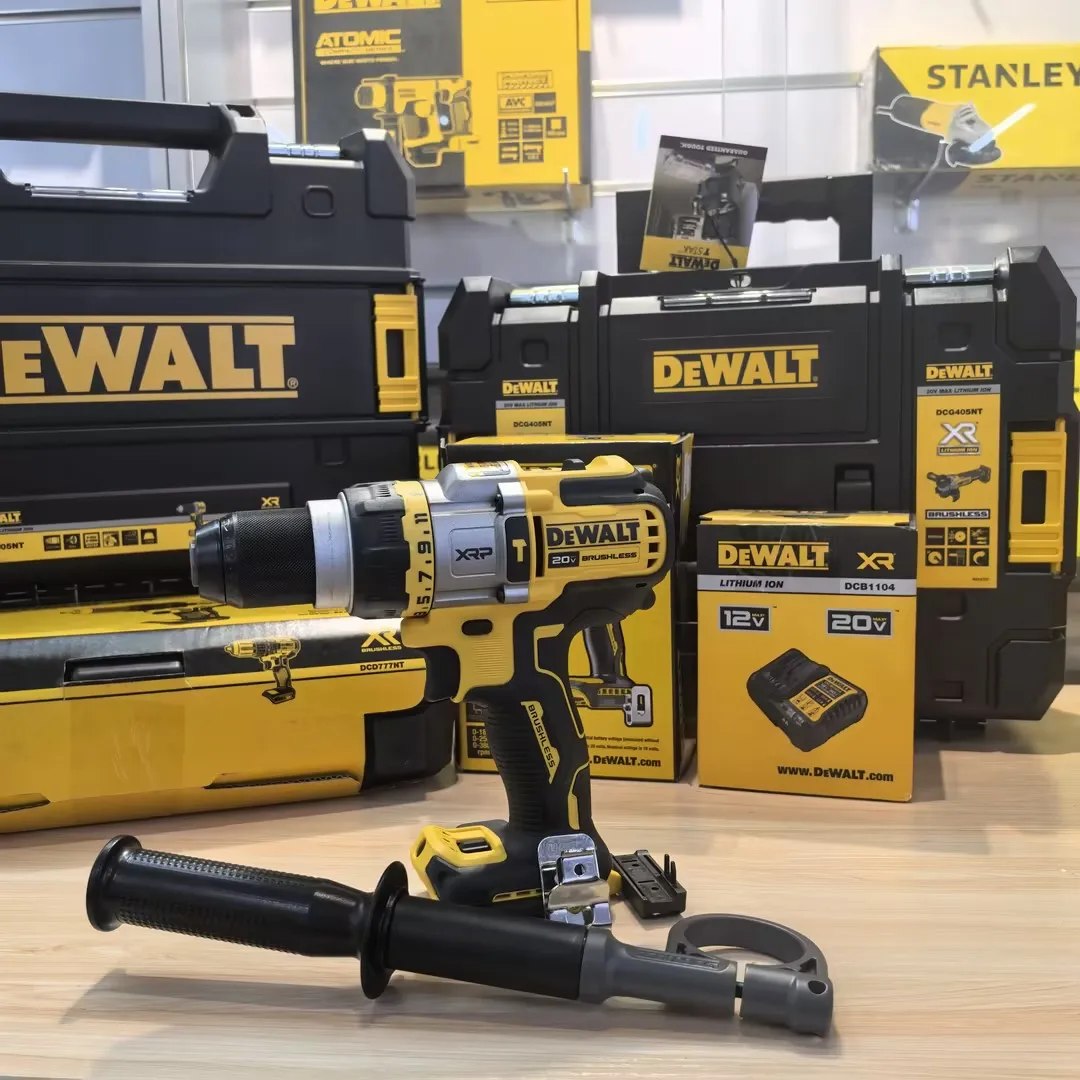 Dewalt DCD999 Professional Cordless Hammer Drill 20V Flexvolt Advantage Electrical Impact Drill Brushless Motor Power Tool