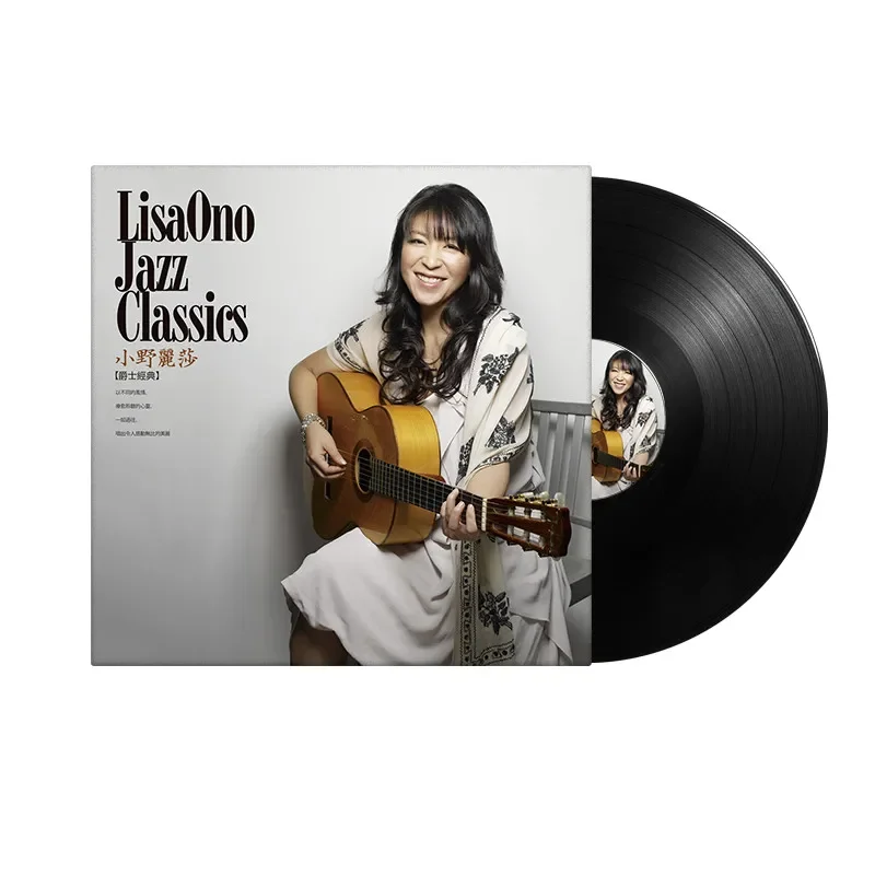 ليزا أونو جاز كلاسيكيات المختارات اليابانية سجل فينيل أصلي LP مقاس 12 بوصة لجراموفون #5