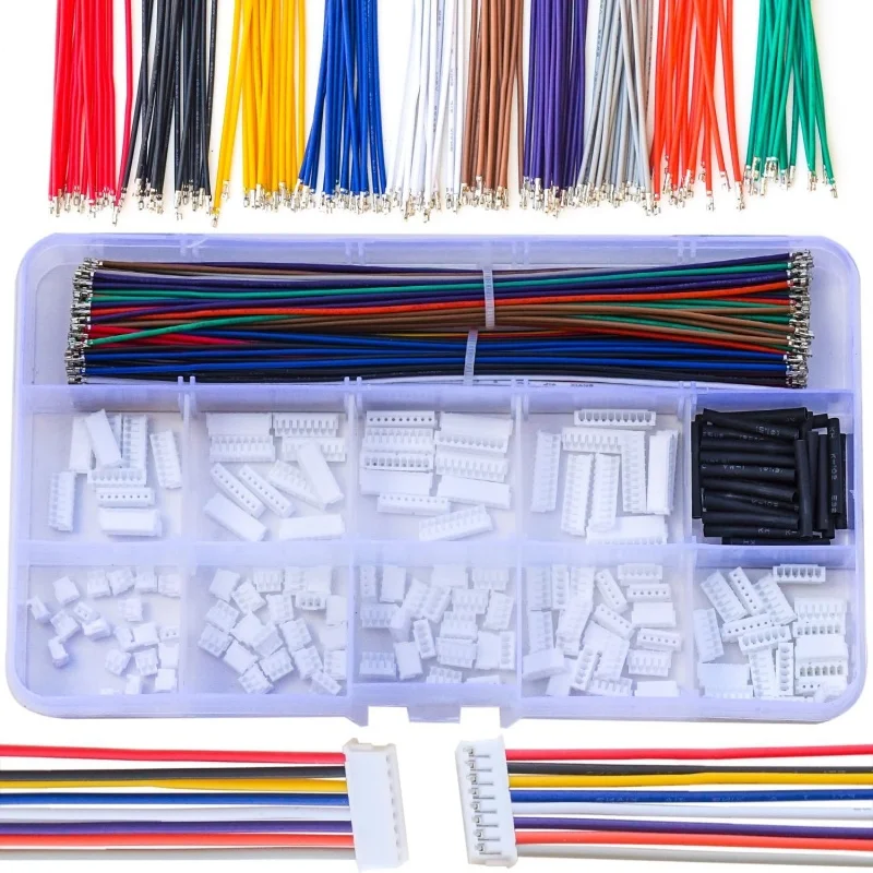 ZH1.5MM connector socket kit crimping cable terminal wire matching 2345678910P plastic shell box