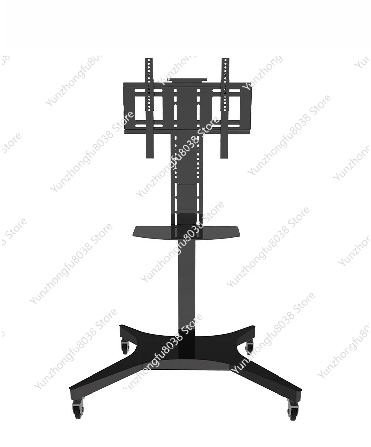 

Mobile TV Electric Remote Control Floor Cart Intelligent Office 360 ° Rotatable Lifting Bracket