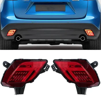 For Mazda CX-5 CX5 2013 2014 2015 2016 LED Tail Light Rear Bumper Light Fog Lamp Reflecto Light Car Accessories