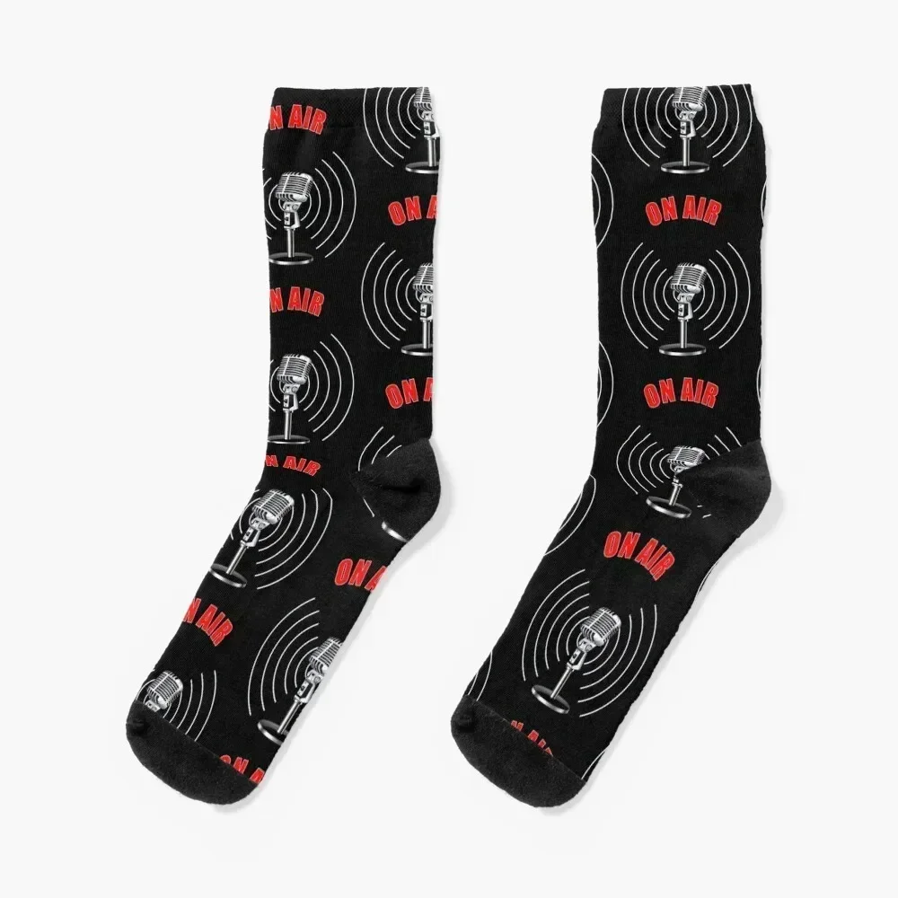 

microphone Socks new year cool Stockings compression Socks Men's Women's