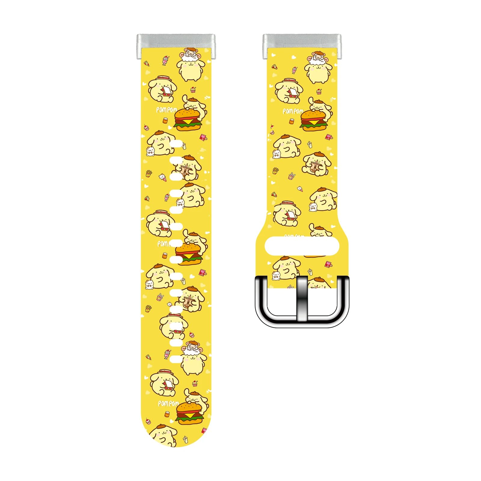 Pasek z nadrukiem z serii SANRIO do Fitbit Sense 2 1, wymienny pasek do zegarka, bransoletka do Versa 4 3, pasek do zegarka dla kobiet na prezent.