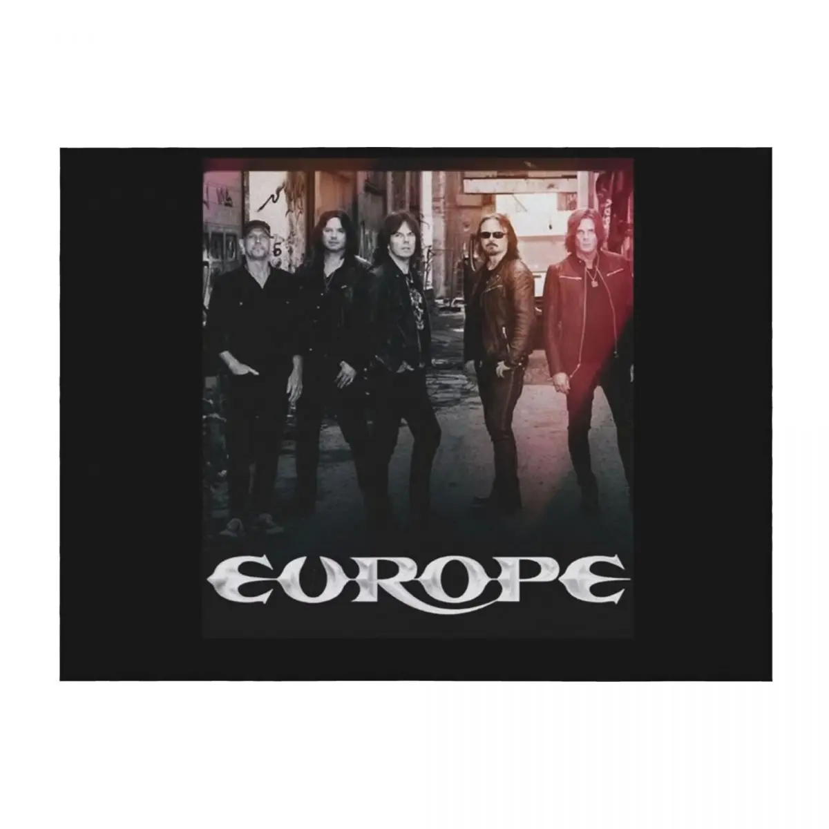 

ne cover of the Europe Band 2022 Throw Blanket valentine gift ideas Polar Quilt Soft Beds Blankets