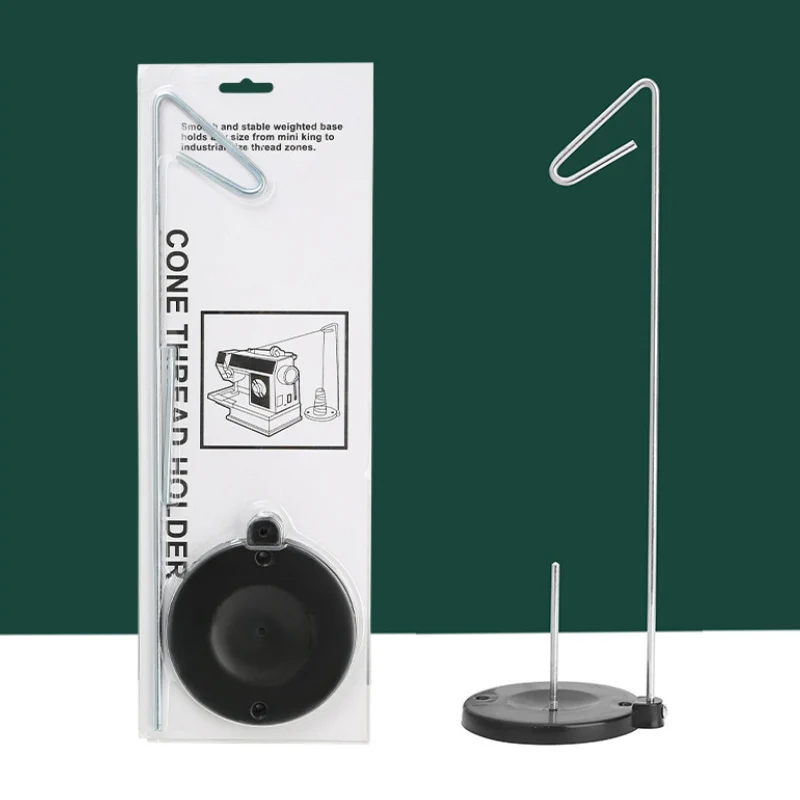 Hot Sell Household Single Thread Sewing Machine Anti Winding Thread Holder Metal Base Tapered Thread Holder Sewing Machine Tool