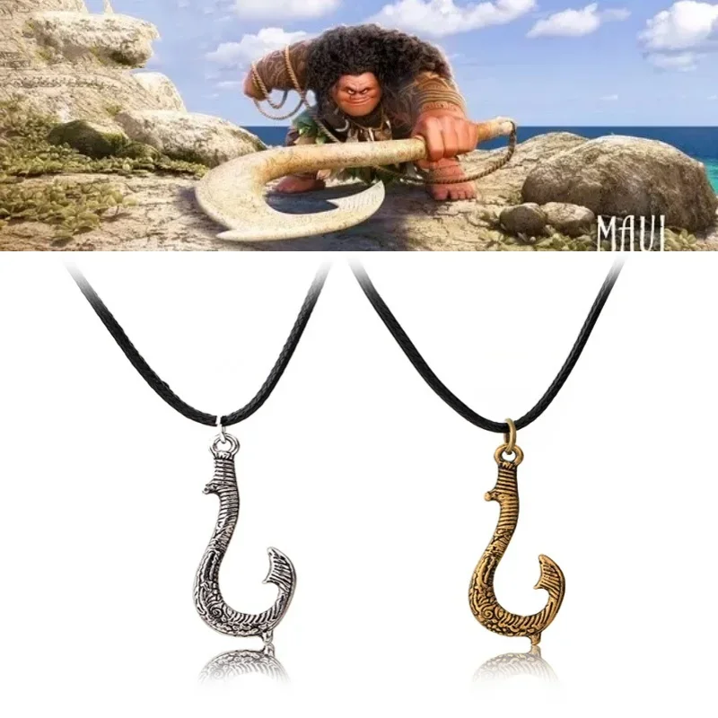 

Maui Necklace Disney Movie Moana Maui Magic Pendant Collarbone Chain Cartoon Fashion Accessories Friends' Birthday Gifts