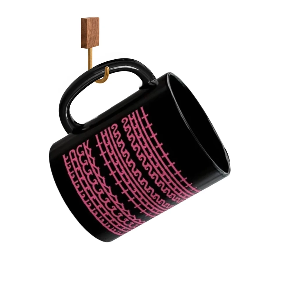 

ABKY-Hiddens Message Mug Message Coffee Mug This Funny Gift For Coworker Black Mug