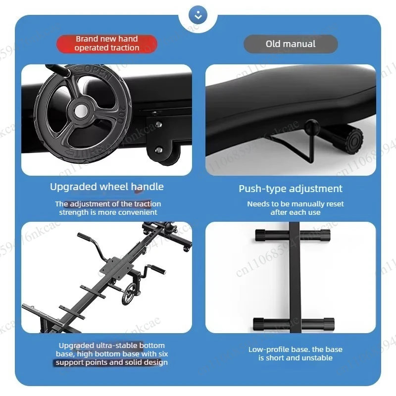 Back Stretching Bed Handstand Machine, Body Stretch Fitness Equipment for Muscle Relaxation