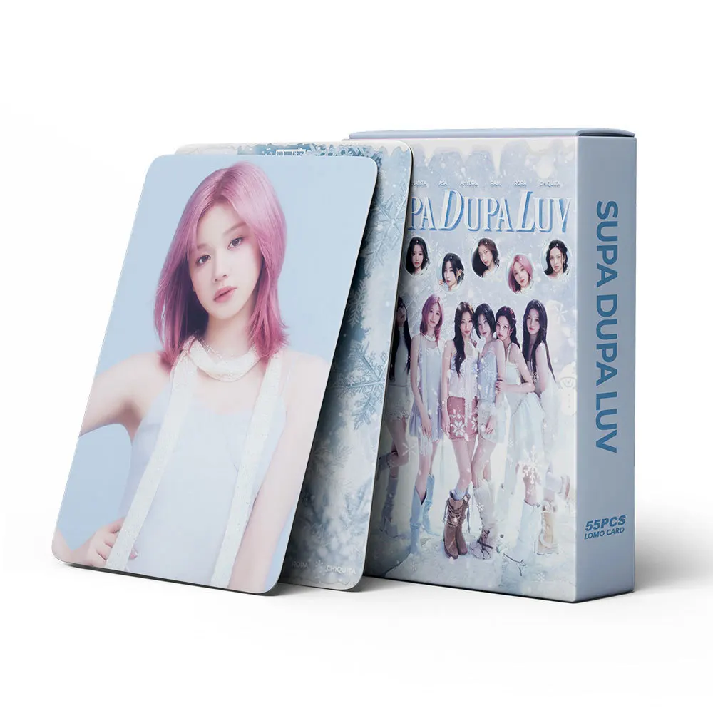 

55 шт./компл. Idol Girl BABYMONSTER новый одиночный альбом Supa Sog Luv Lomo карты открытка ASA RORA RUKA HARAM AHYEON CHIQUITA подарок для фанатов