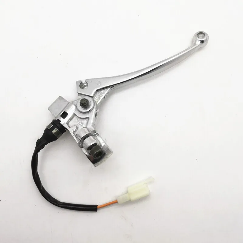Left Rear Brake Lever Mirror Holder For Haojue JoyStar HJ100T-7/7C/7D/7M Fuxing 100 Scooter