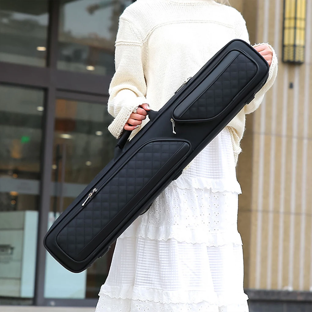 

Pool Cue Bag Billiard Pool Case 1/2 Snooker Protective Pouch Carrier Lightweight Dustproof Billiard Rod Storage Bag Organizer