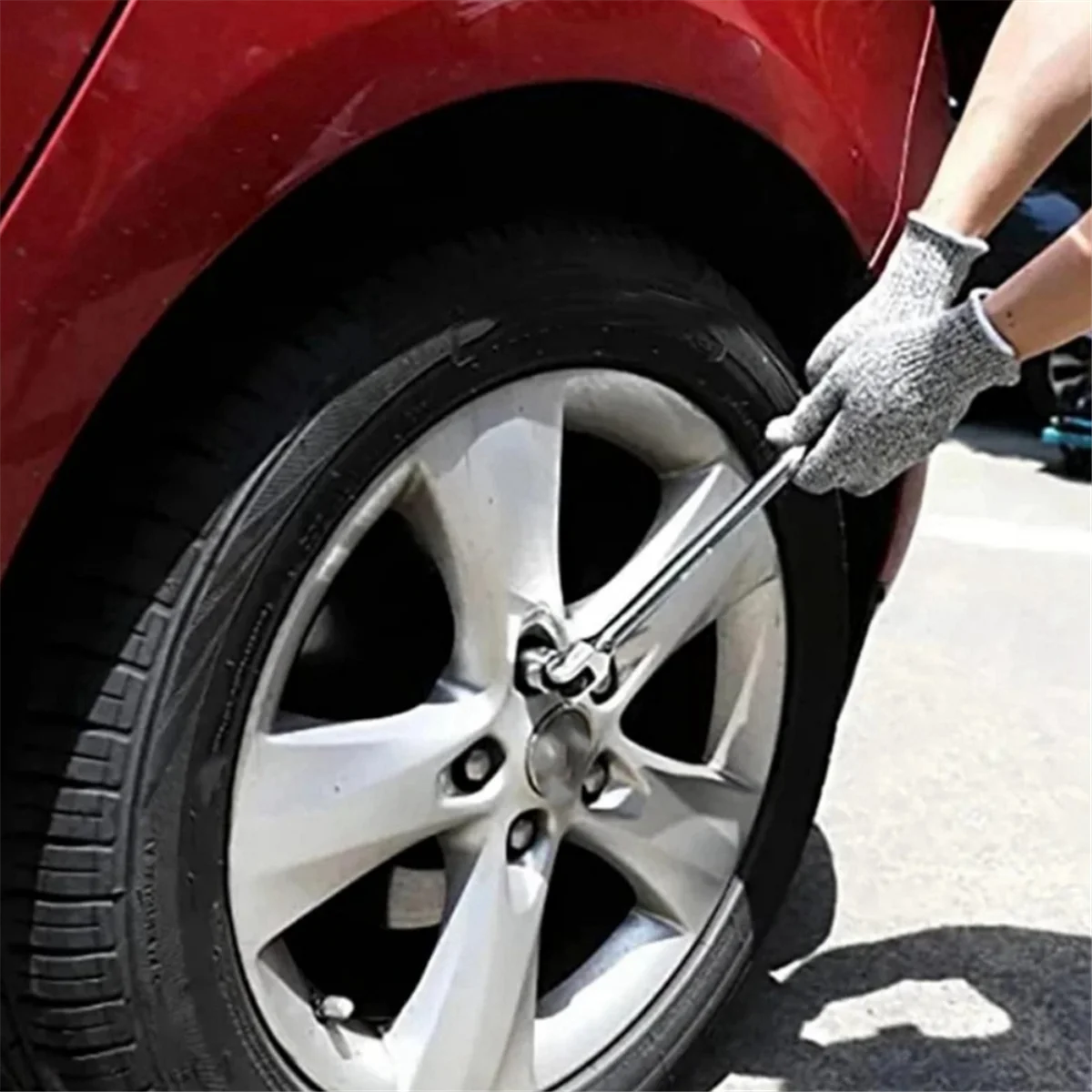 A002 F Steering Handle Socket Wrench Set 1/4 Inch 3/8 Inch 1/2 Inch Torque Wrench Steering Handle Workshop Repair Tool