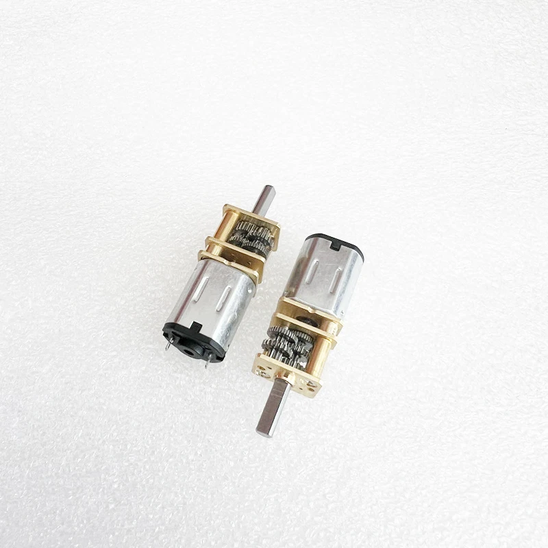 6V/12V DC N20 Gear Motor Electric Mini Micro Metal Engine With Low Speed 10rpm 15rpm For Gearwheel Smart lock DIY Toy Robot