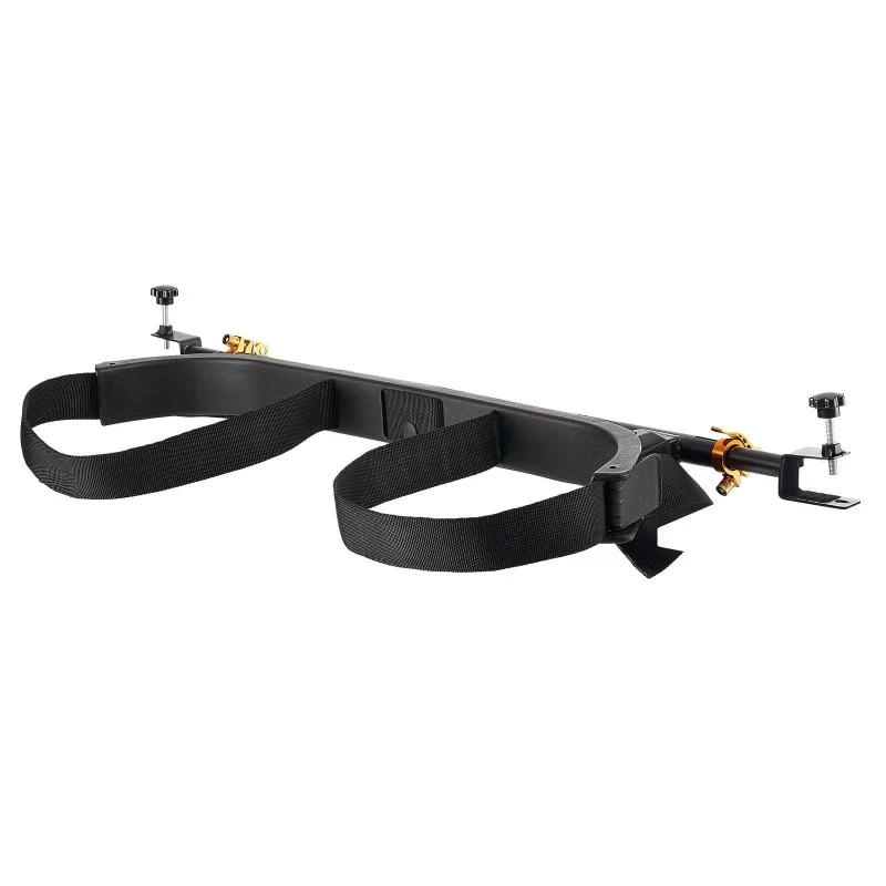 Adjustable golf cart rack, compatible with most 2 + 2 rear seats, measures 53.9 X 7.7 X 2.4 inches for 1.2-inch square tubes