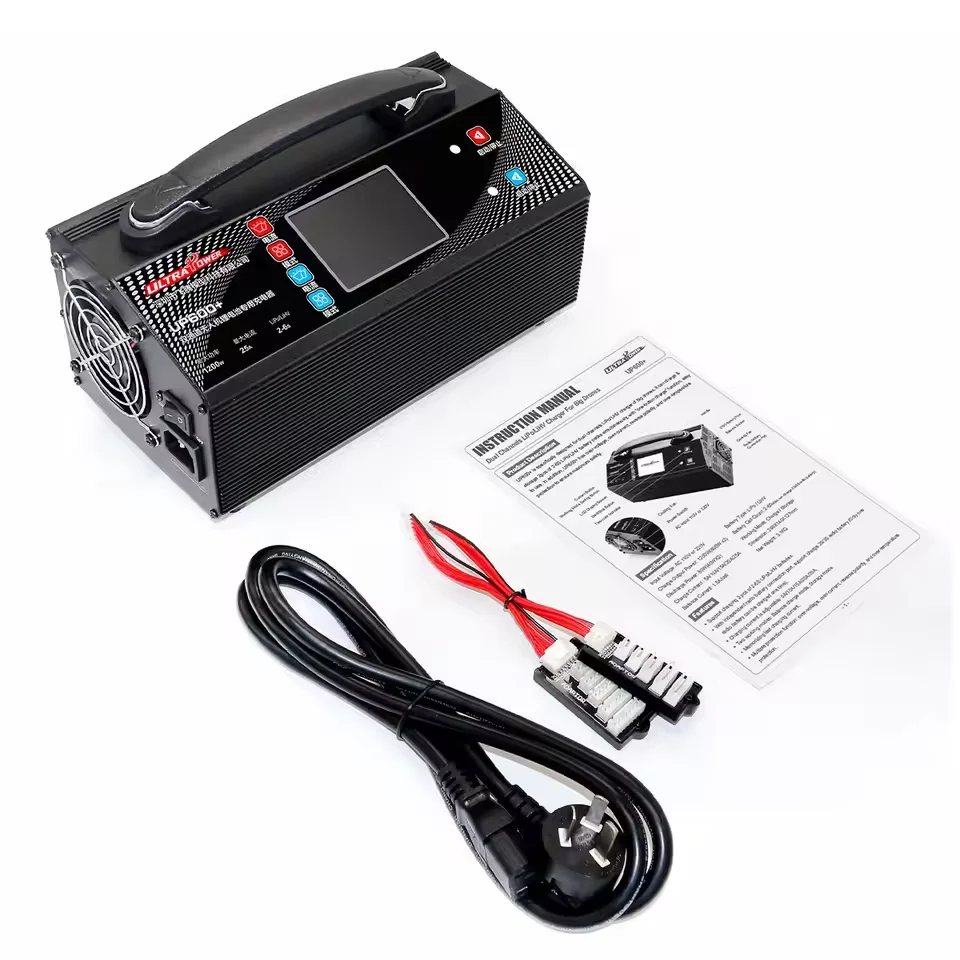 

For UP600 Dual Channel 600W 25A Lipid Balance Charger Super Power for Agricultural Surveying and Mapping Drone 2-6S Charging Use