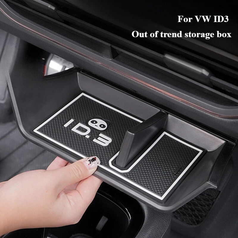 

Для VW Storage Middle центральной консоли VW ID3, внутренняя модификация, аксессуары для тюнинга автомобиля