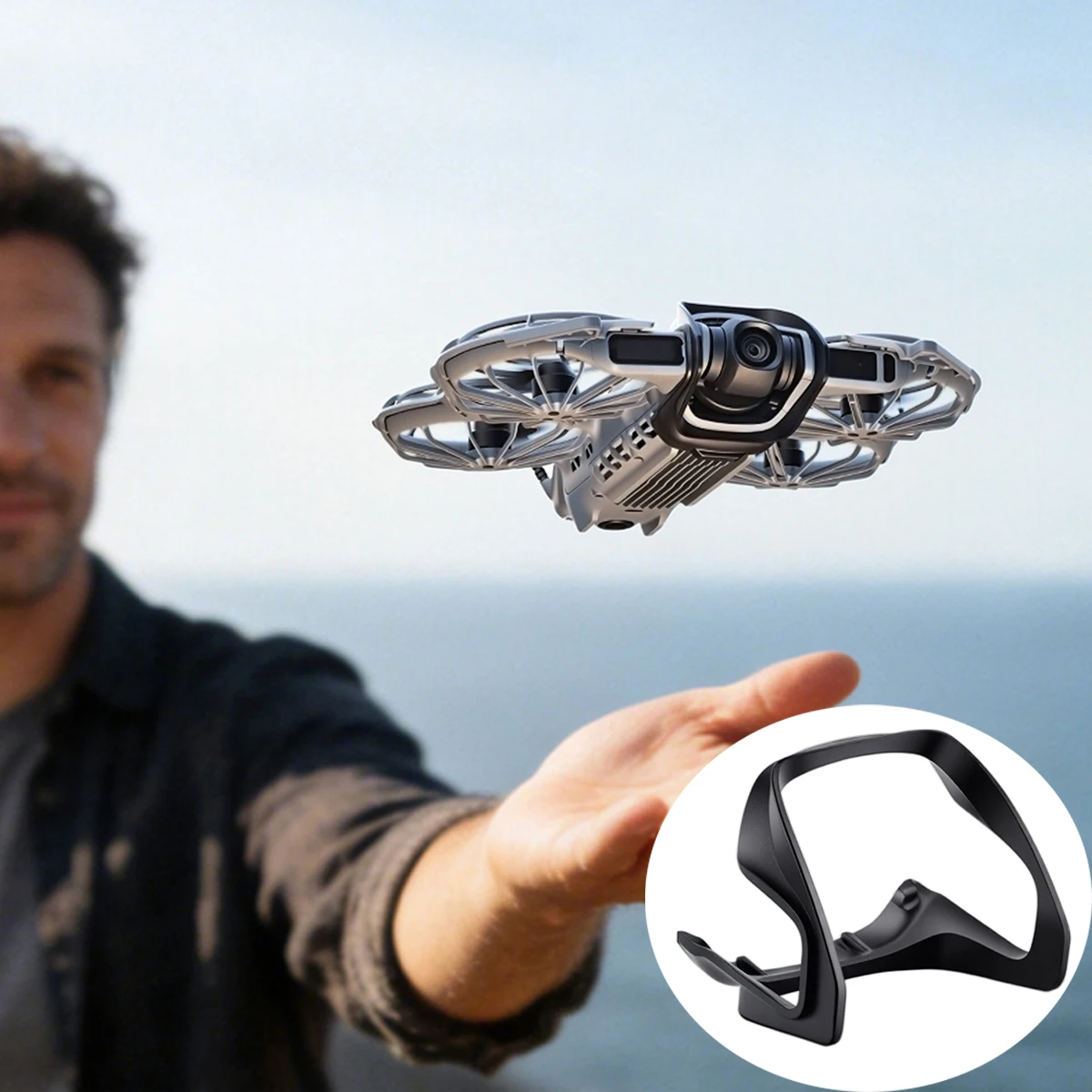 STARTRC Gimbal-Stoßschutz für DJI Neo 2 Kamera-Zubehör ABS Anti-Kollisions-Schutzleiste