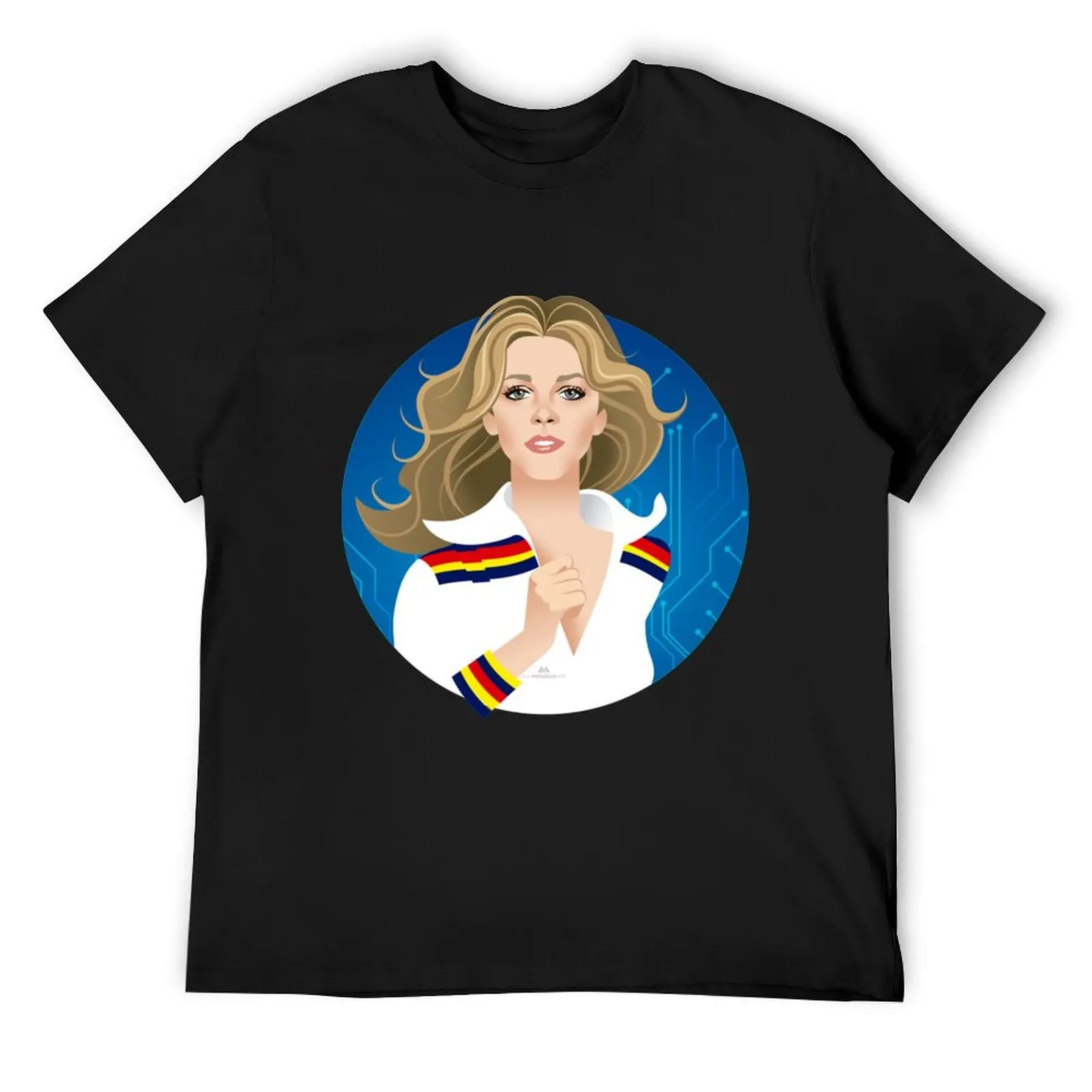 

The Bionic Woman T-ShirtJamie T-Shirt anime clothes cute tops oversized t shirt designer shirts mens tall t shirts