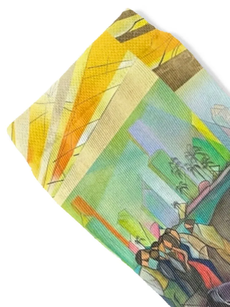 Fast Evolution (Mural Currently located in Miami) Socks Stockings man christmas gifts sheer christmas stocking Socks Women Men's