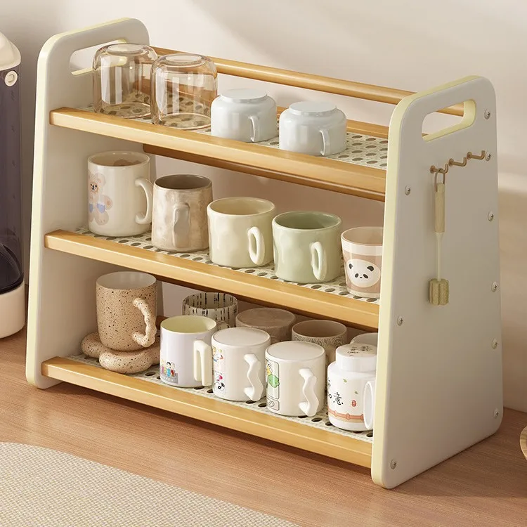 

Подстаканник, полка, полка для хранения чашек, обеденный стол, столешница, столешница, чайная чашка, кофейная чашка, место для хранения чашек с водой, размещенная в