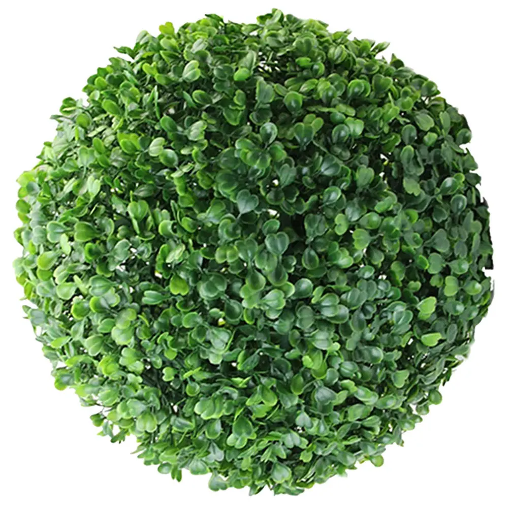 

Artificial Grass Ball Hanging Grass Ceiling Topiary Ball Decorative Green Leaf Pendant Mall Home Decor Party Supplies