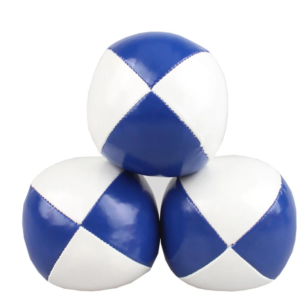 3Pcs Juggling Balls Fine Stitching High Quality PU Soft Lightweight Ideal for Beginners All Age Group Fun Indoor Outdoor