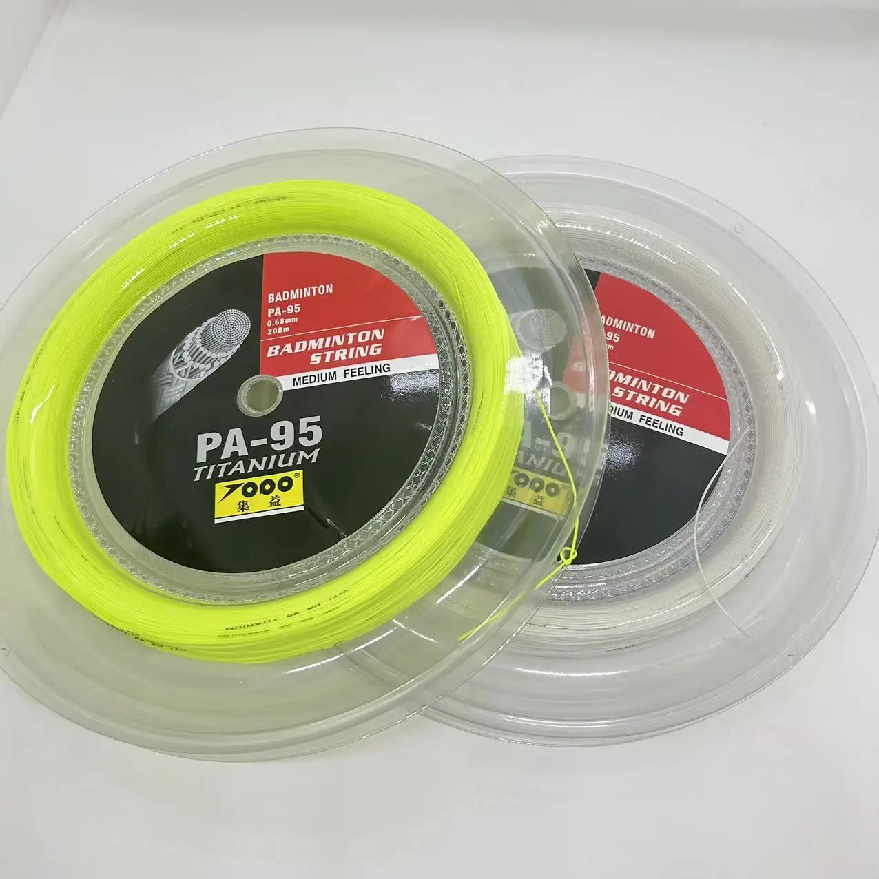 Topo Badminton String 0.68mm 200m Reels 30Pounds String High Rebound Hitting Good Badminton PA-95