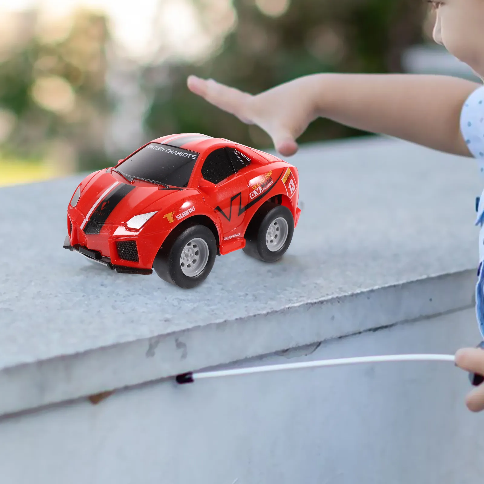 

1 Set Remote -Road Car Small Portable Operated Kids Outdoor Racing Wireless Remote Car Big Rc Cars