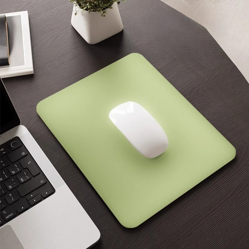 Mini Leather Desk Pad Set Office Laptop Keyboard Mouse Mat for Desktop Protection Non-Slip Leather Writing Surface Desk Cover