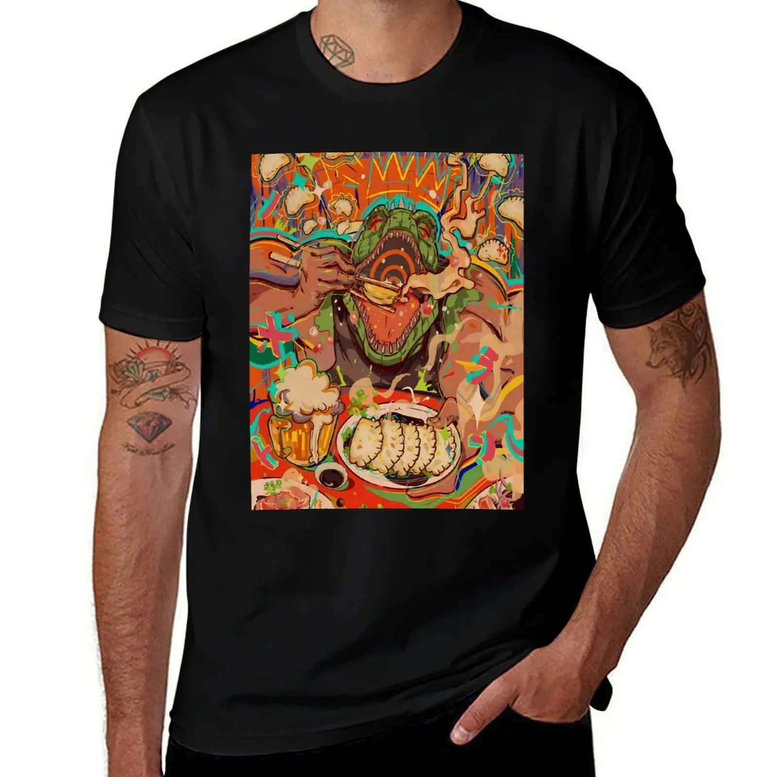 Dorohedoro T-Shirt Basic Simple Design Short Sleeve Shirt T-Shirt
