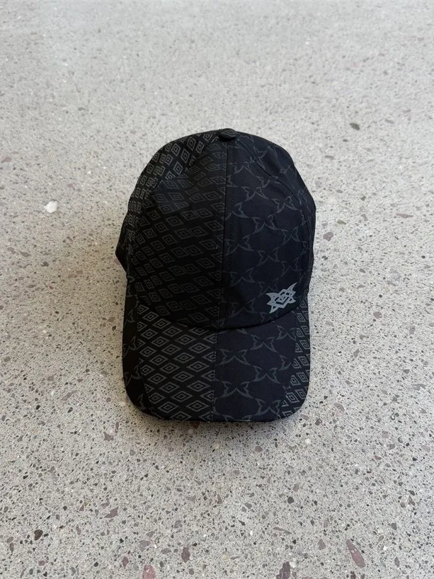 Mertra Embroidered Cap Flat Brim Casual Unisex Sunshade Hat