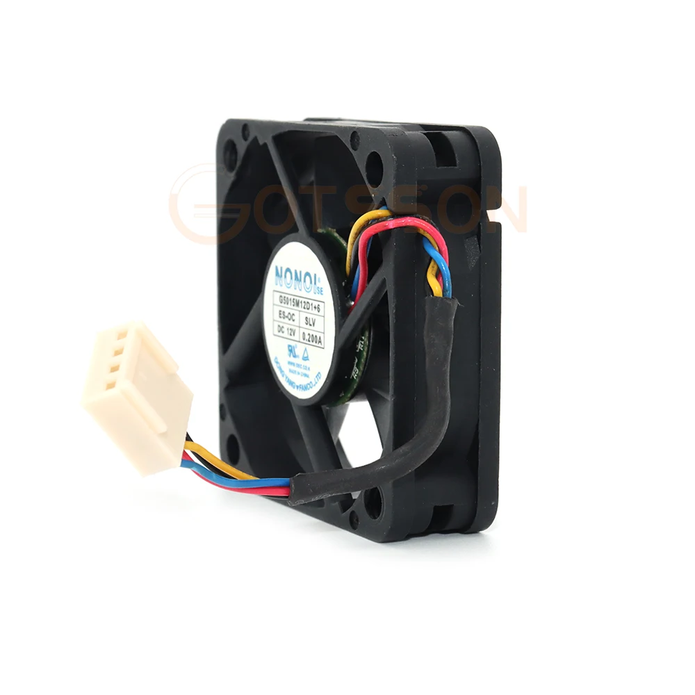 G5015M12D1ดั้งเดิมใหม่เอี่ยม + 6 DC12V 0.200a เครื่องเสียงรถยนต์พัดลมทำความเย็น5015ซม. 50*50*15มม