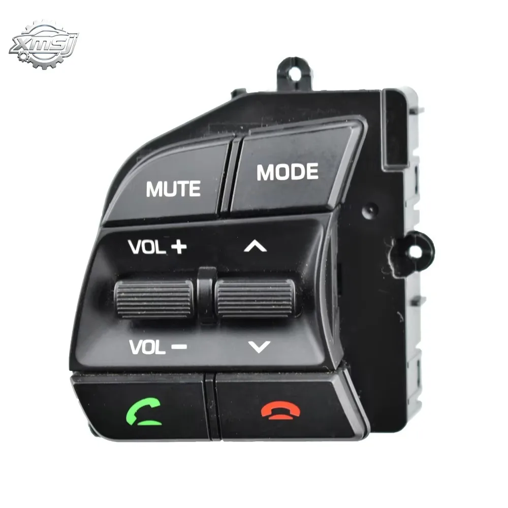 Botón de control del volante del coche, interruptor de control de crucero para Hyundai SONATA HYBRID 17 (2018-2019)