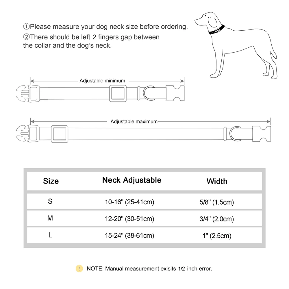 Cute Dog Collar Nylon Printed Pet Dogs Collars Adjustable Dog Necklace Flower Bee Print for Small Medium Large Dogs Chihuahua view 6